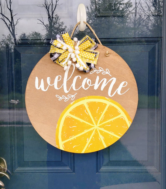 Lemon Door Hanger