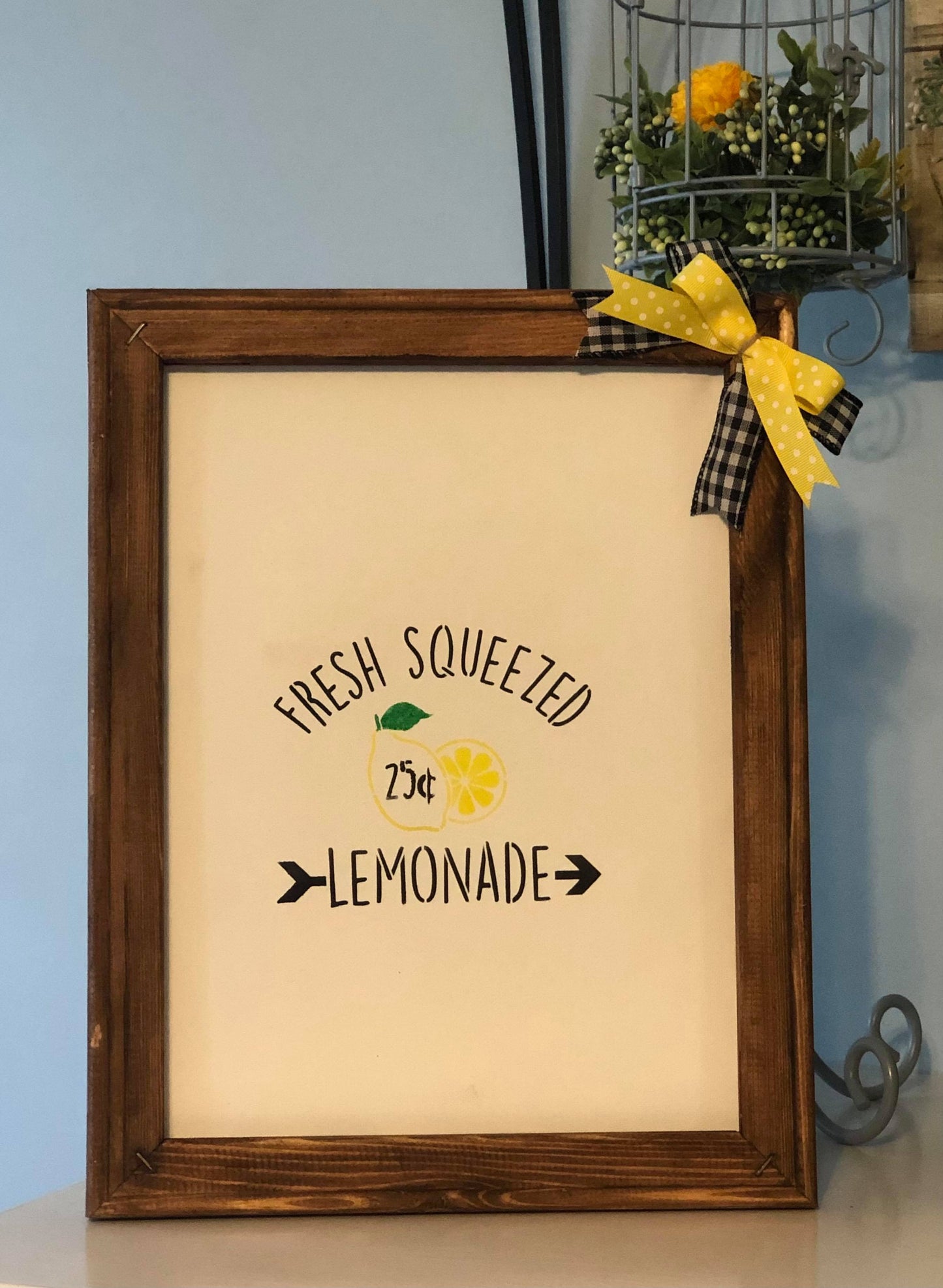 Lemon Canvas Signs