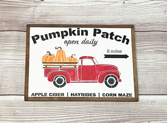 Pumpkin Patch Sign